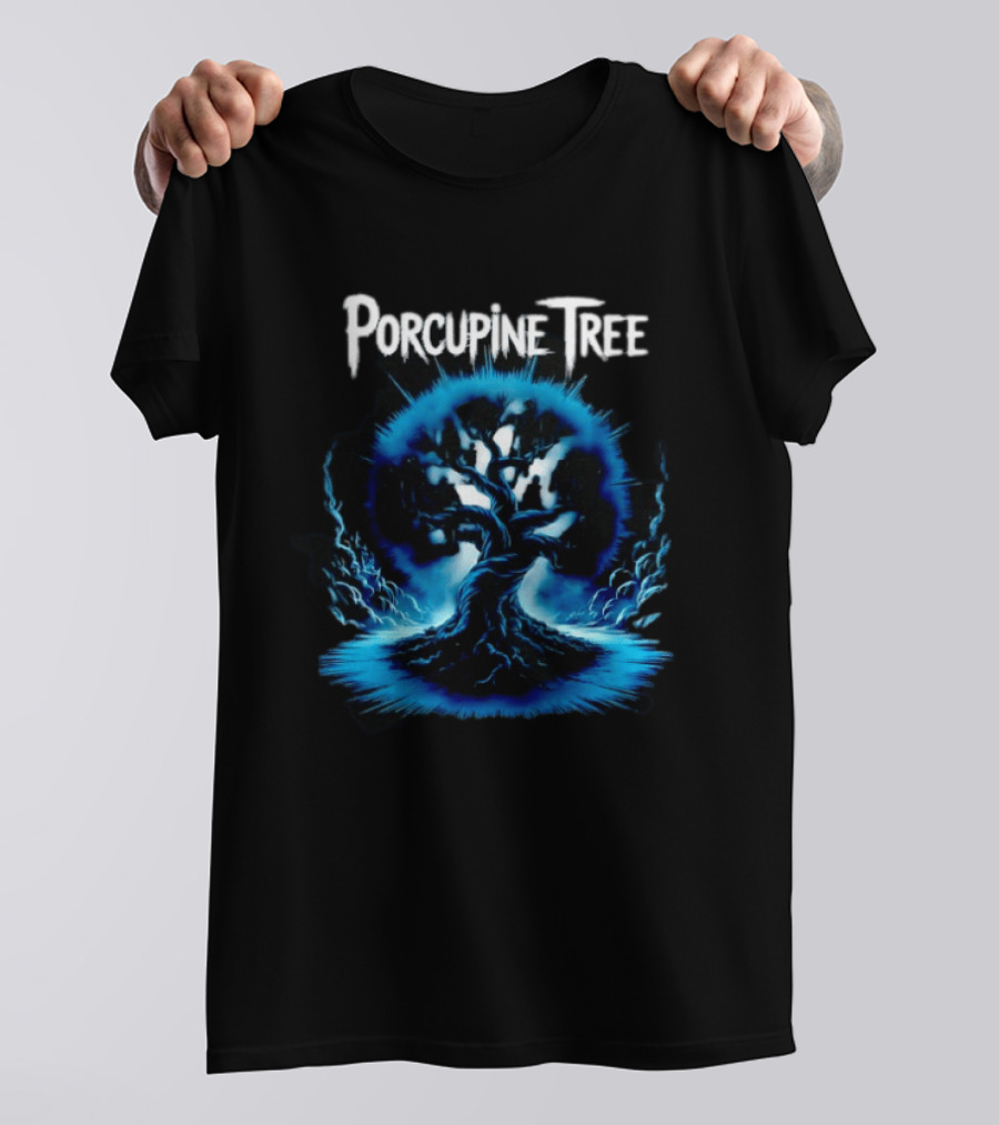 Porcupine Tree Psychedelic Evil Tree T-Shirt