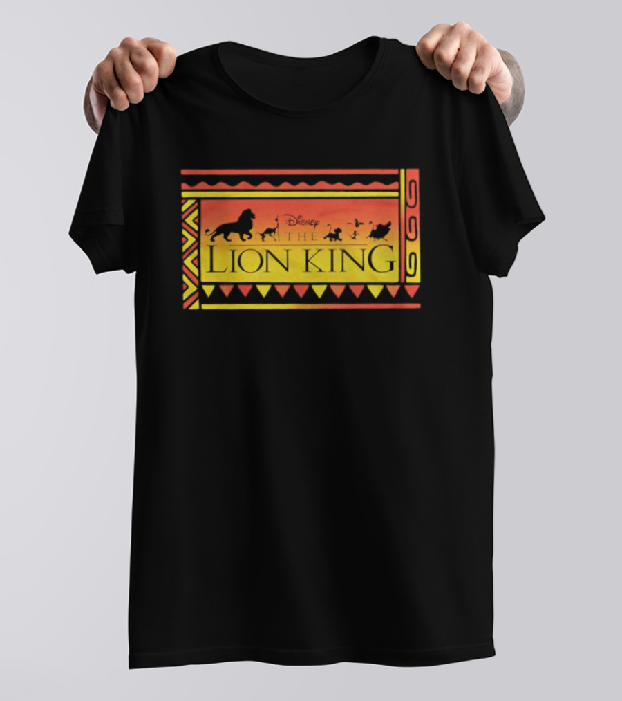 Disney The Lion King Silhouette Scene T-Shirt