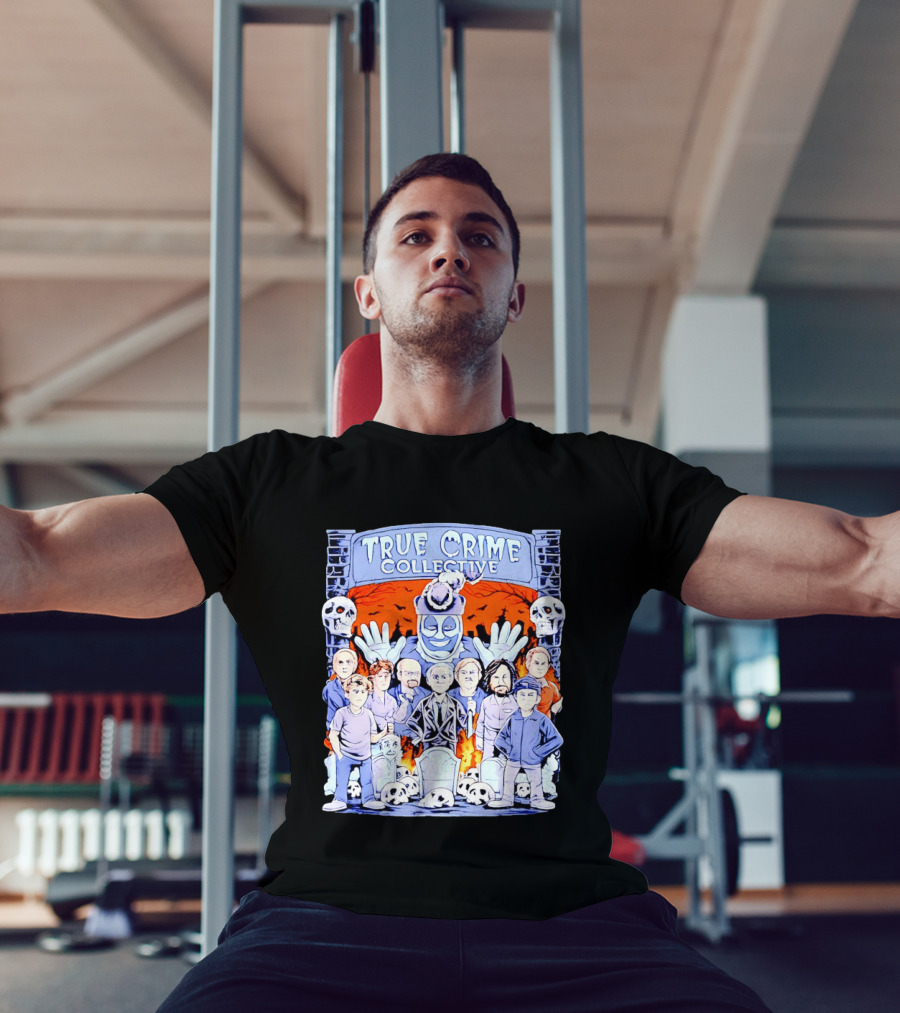 True Crime Collective Serial Killer Collage T-Shirt