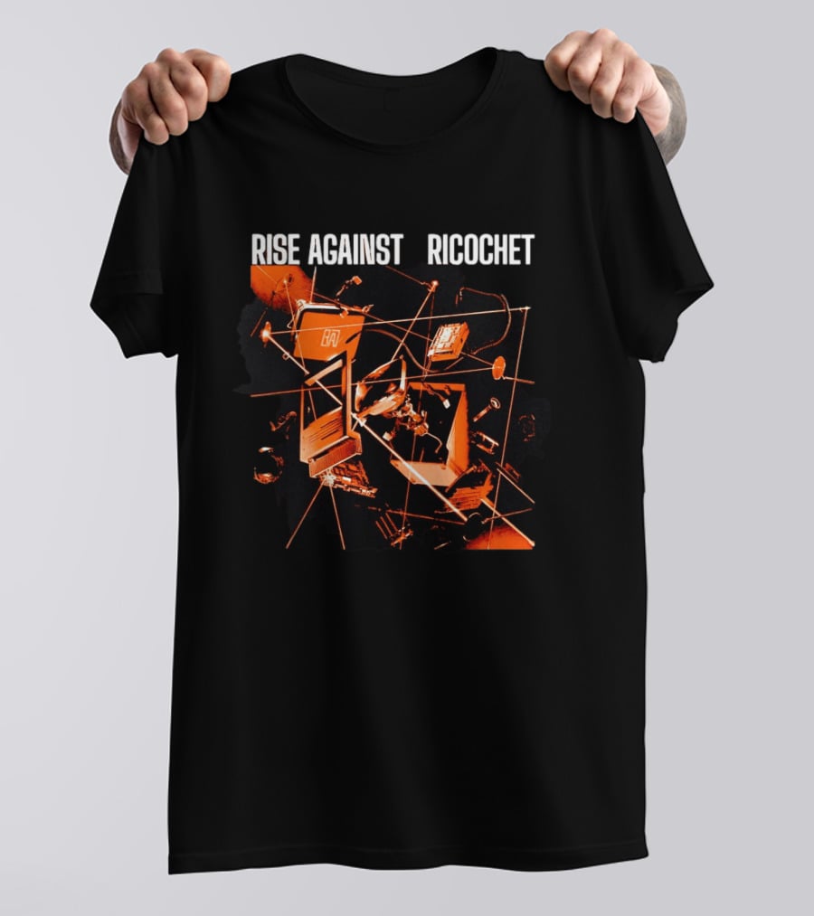 Rise Against Ricochet Electronics Circuit T-Shirt