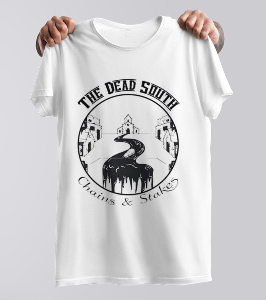 The Dead South Chains And Stakes Church Road Gothic T-Shirt