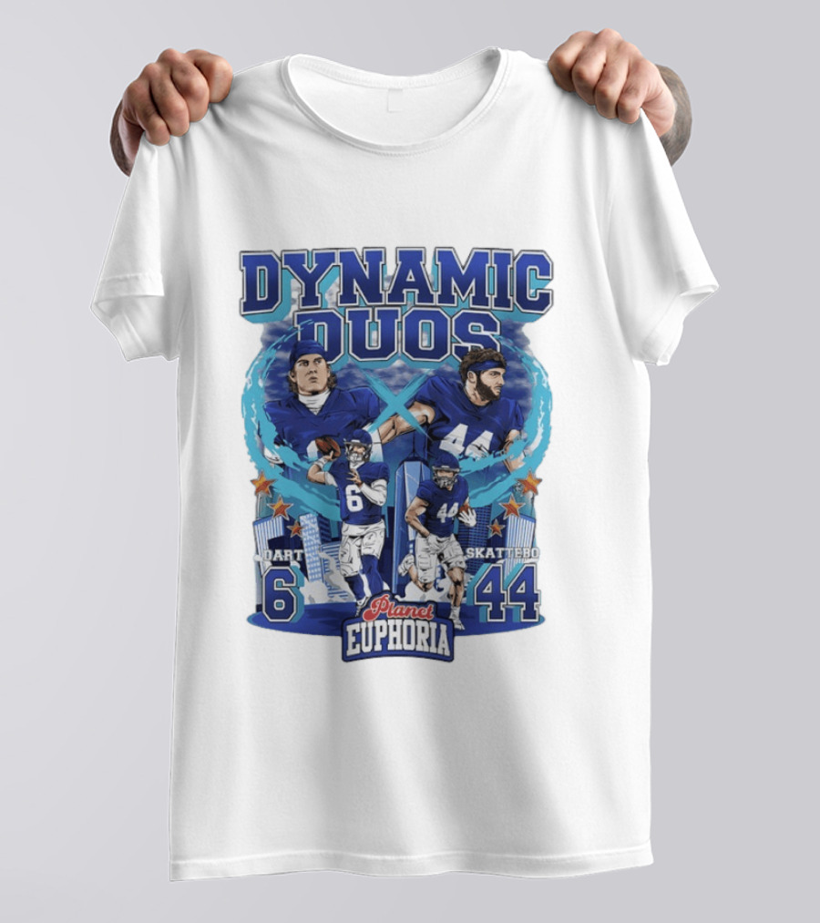 Dynamic Duos Dart 6 Skattebo 44 Planet Euphoria Skyline T-Shirt