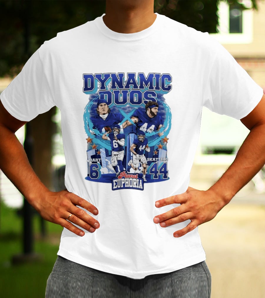 Dynamic Duos Dart 6 Skattebo 44 Planet Euphoria Skyline T-Shirt