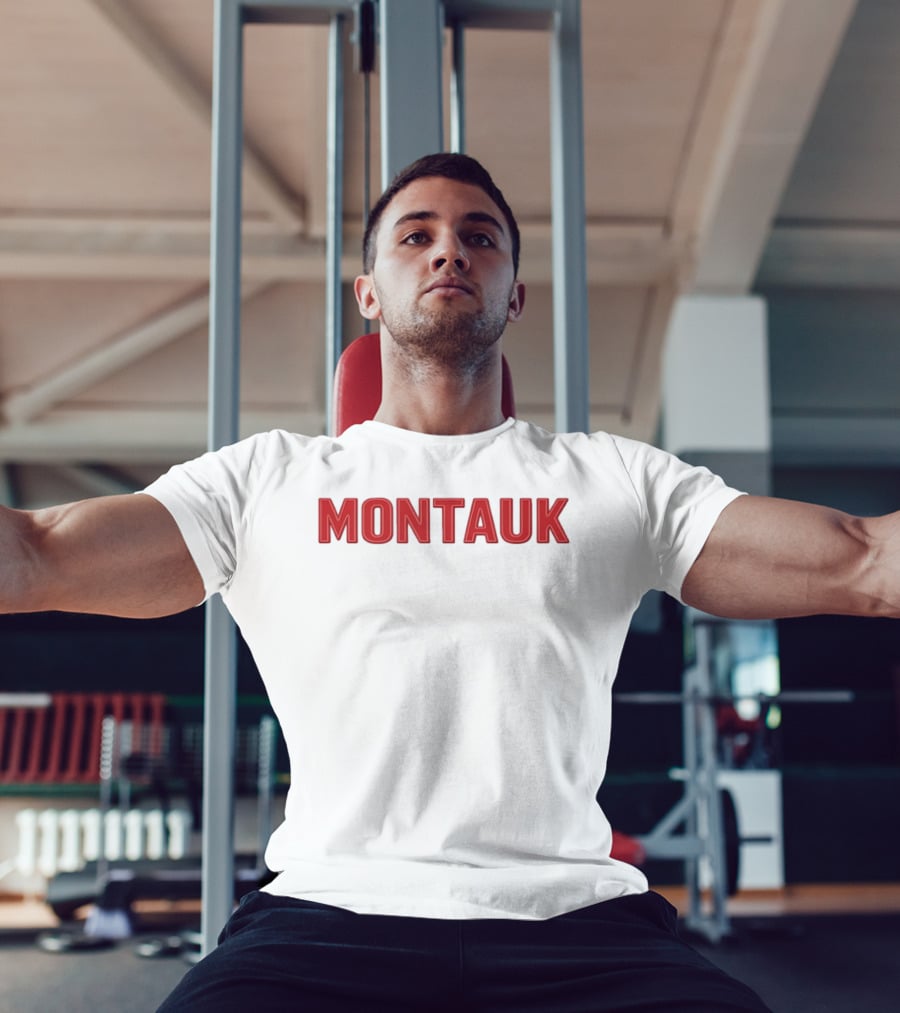 Montauk New York Long Island Coastal Beach T-Shirt