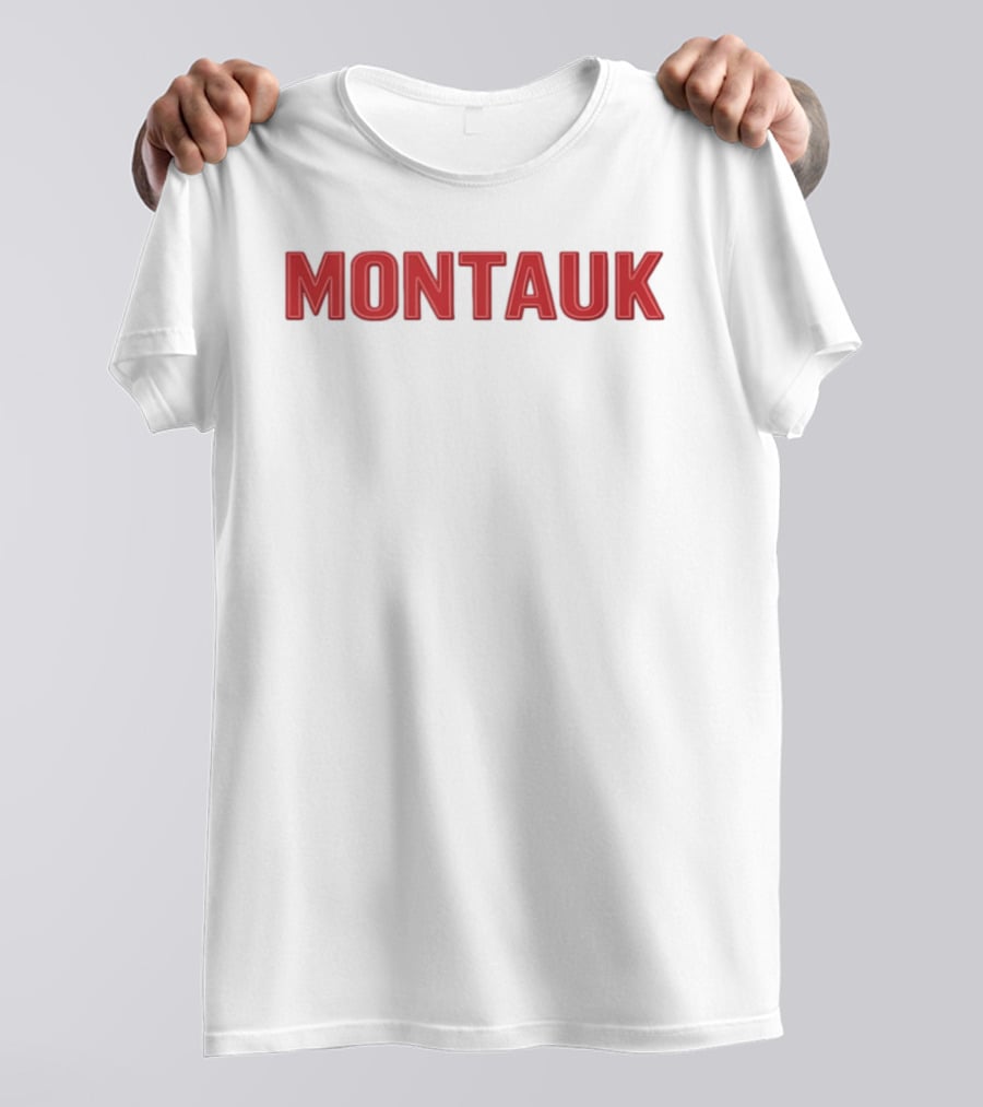 Montauk New York Long Island Coastal Beach T-Shirt