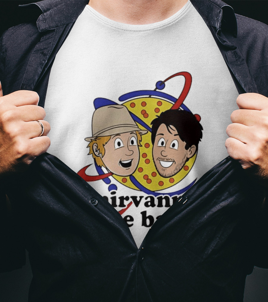 Nirvanna The Band Characters With Planetary T-Shirt