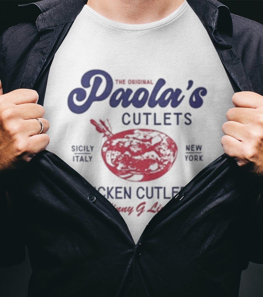 The Original Paola's Cutlets Chicken Culteria Since 2022 Best Ever Crispy Juicy T-Shirt
