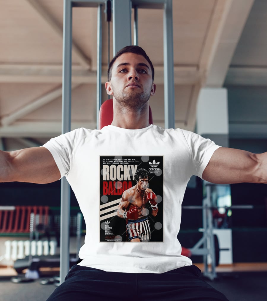 Rocky Balboa Adidas Originals Philadelphia Boxing Legend T-Shirt