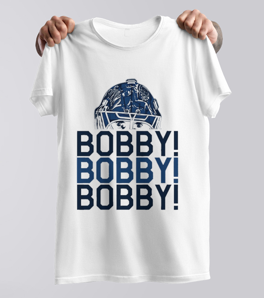 Sergei Bobrovsky Bobby Chant Helmet Ice Hockey T-Shirt