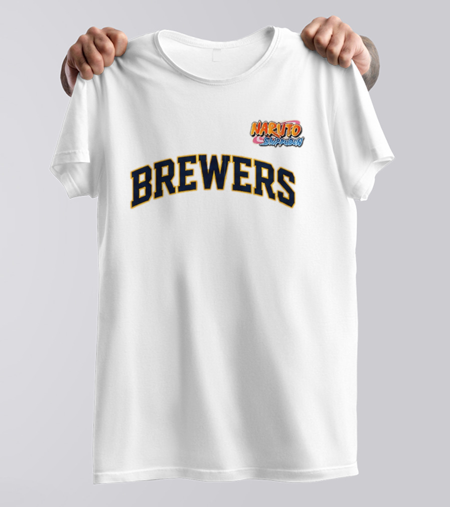 Milwaukee Brewers Naruto Shippuden 2026 Event Promo T-Shirt