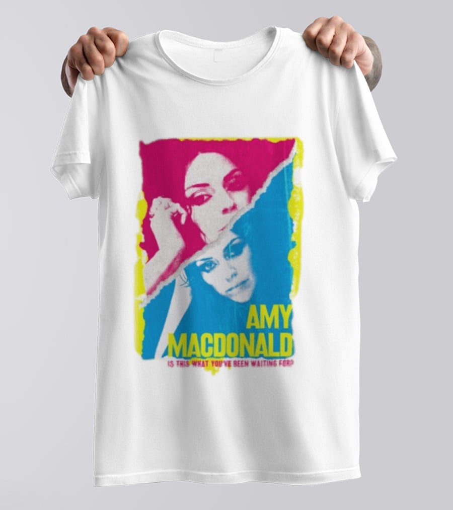 Amy Macdonald Is This What You've Been Waiting For Vintage Style Image T-Shirt