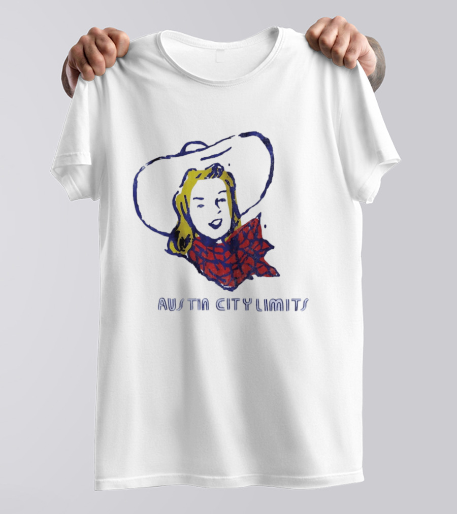 Austin City Limits Cowgirl Fashion Pop T-Shirt