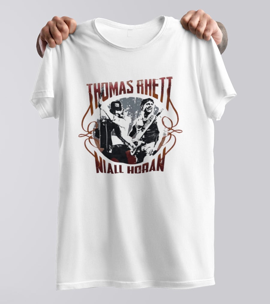 Thomas Rhett Niall Horan Music Collaboration Tour Concert T-Shirt