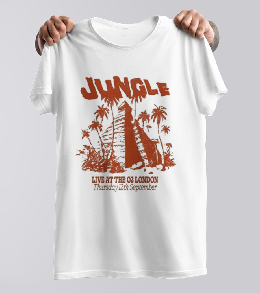 Jungle Live At The 02 London Thursday 16th September T-Shirt