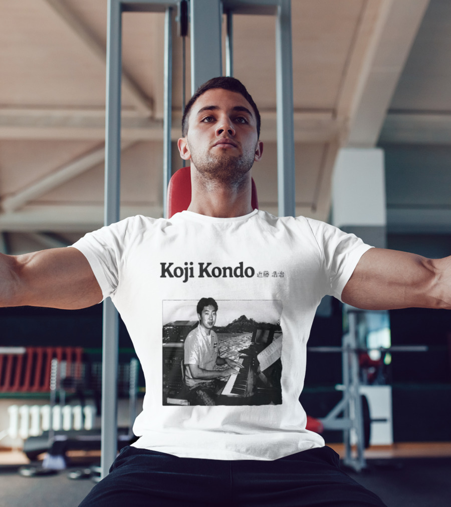 Koji Kondo I Can Hear Music Piano Masters T-Shirt