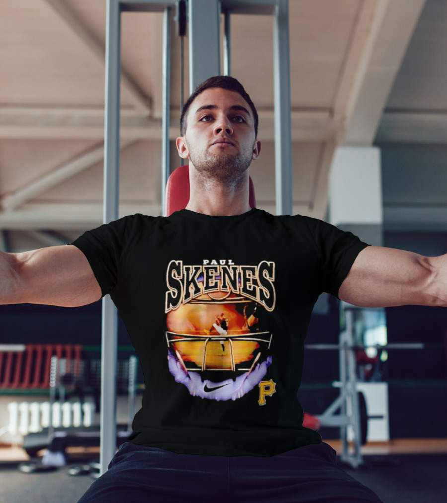 Paul Skenes Pittsburgh Pirates Nike P Logo Baseball Stadium T-Shirt