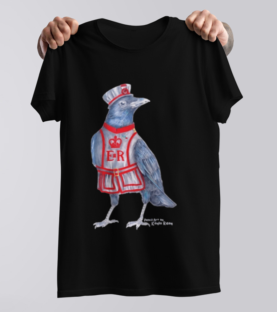 Rosaline The Raven ER Yeoman Warder Beefeater Uniform T-Shirt