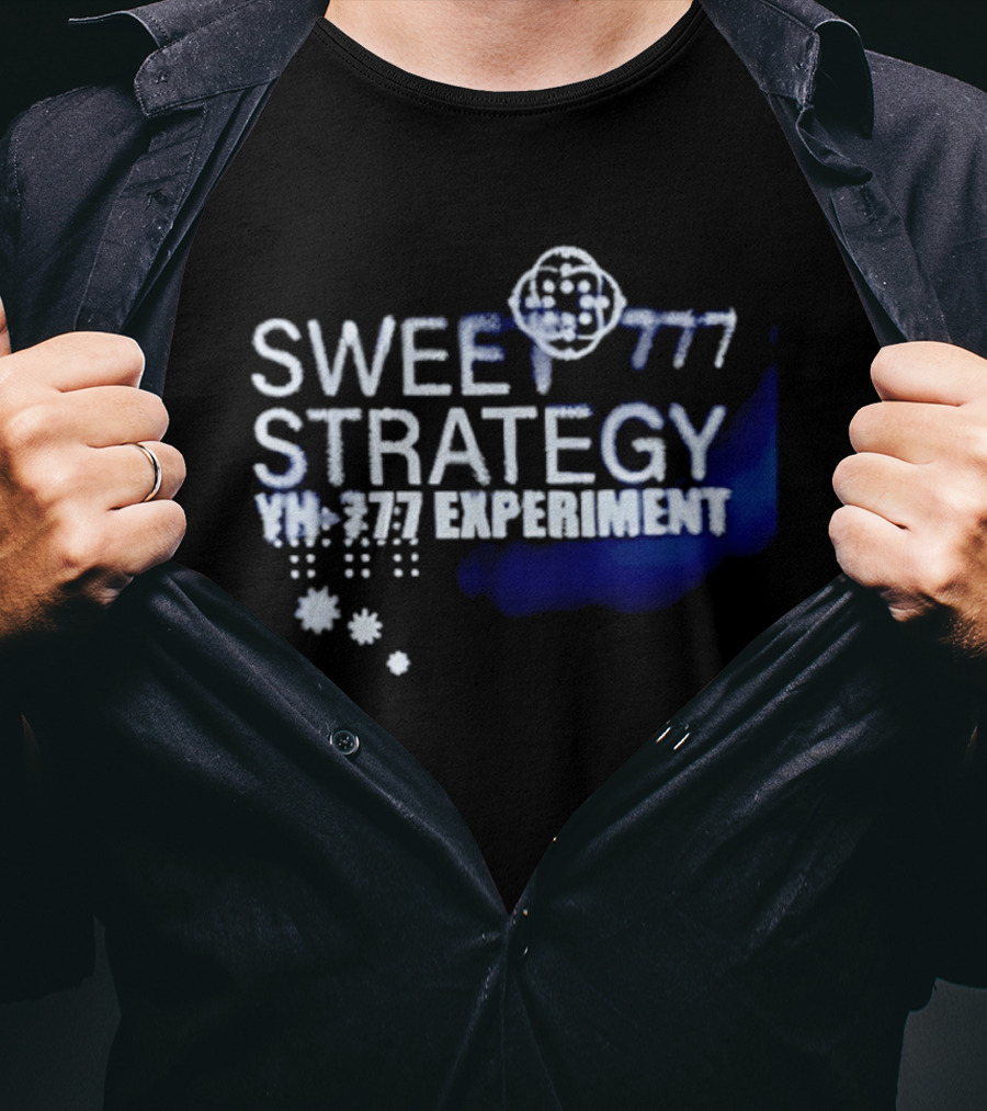 Sweet Strategy YH 777 Experiment Lucky Slots Concept T-Shirt