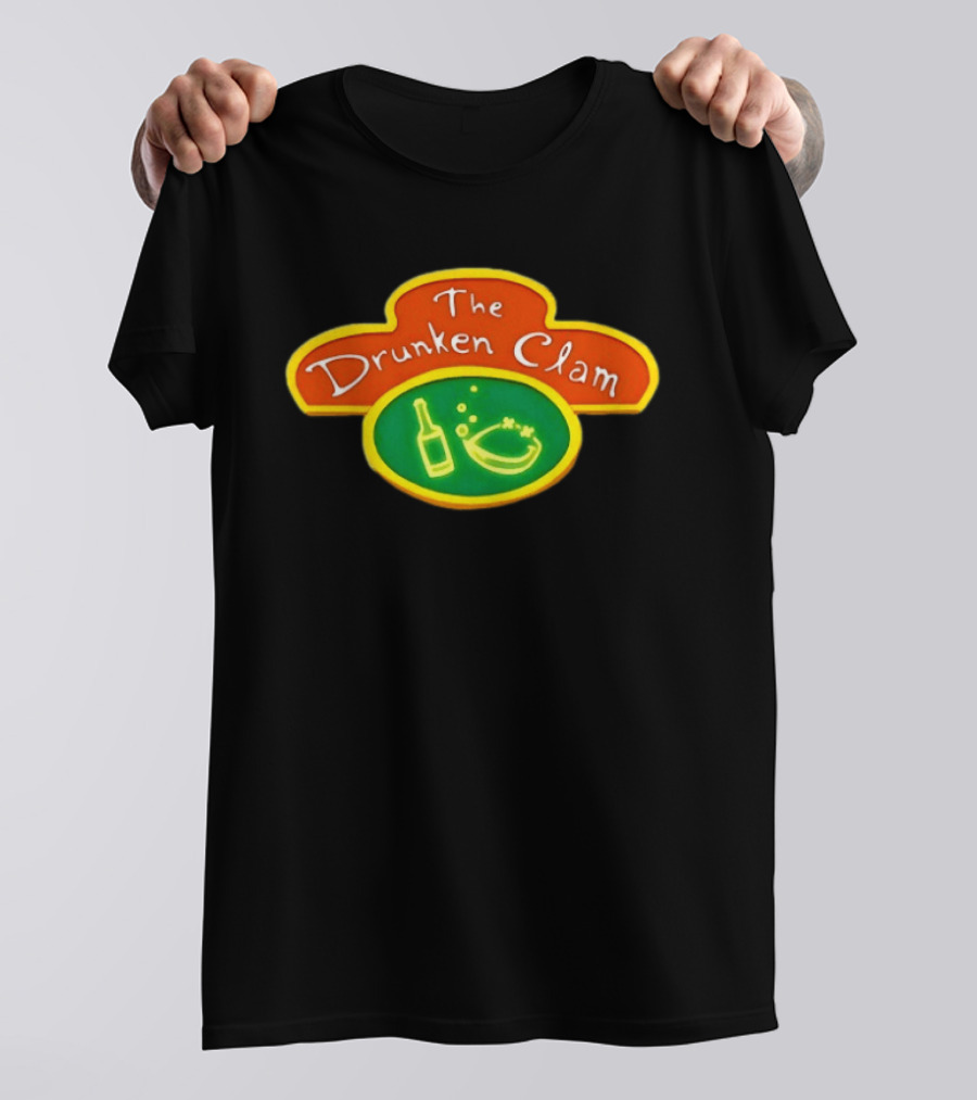 The Drunken Clam Family Guy Peter Griffin Neon Sign T-Shirt