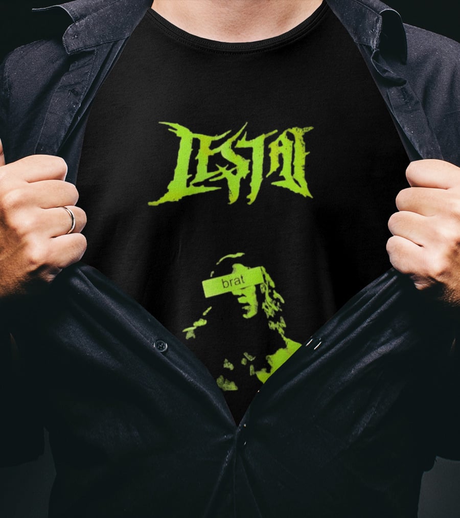 Lestat Brat Neon Green Interview With The Vampire Gothic T-Shirt