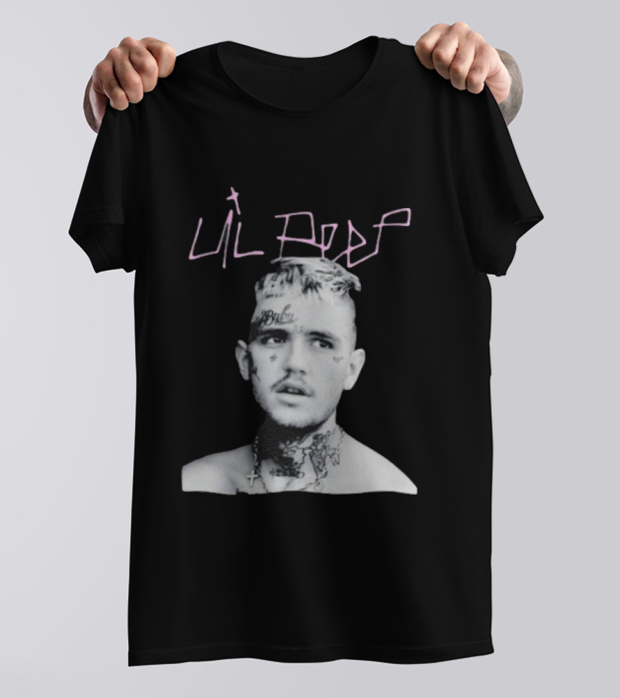 Lil Peep Gustav Elijah Åhr Emo Rap Tattoo T-Shirt