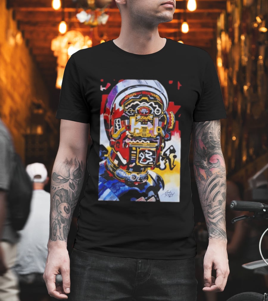 Jack Kirby Galactic Sci Fi Robot T-Shirt