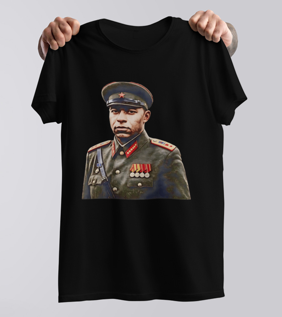 Mbappe Soviet Military Uniform Communist Leader General T-Shirt