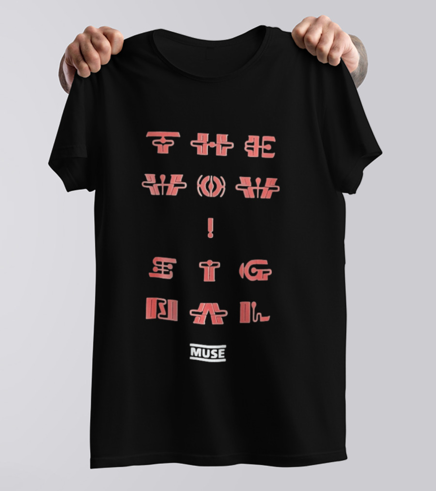 Muse Band Alternative Rock Music Cryptic T-Shirt
