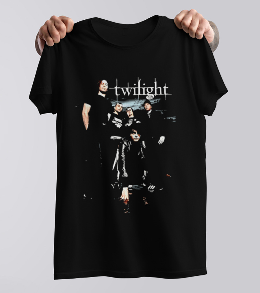 Twilight My Chemical Romance Gerard Way Group Image T-Shirt