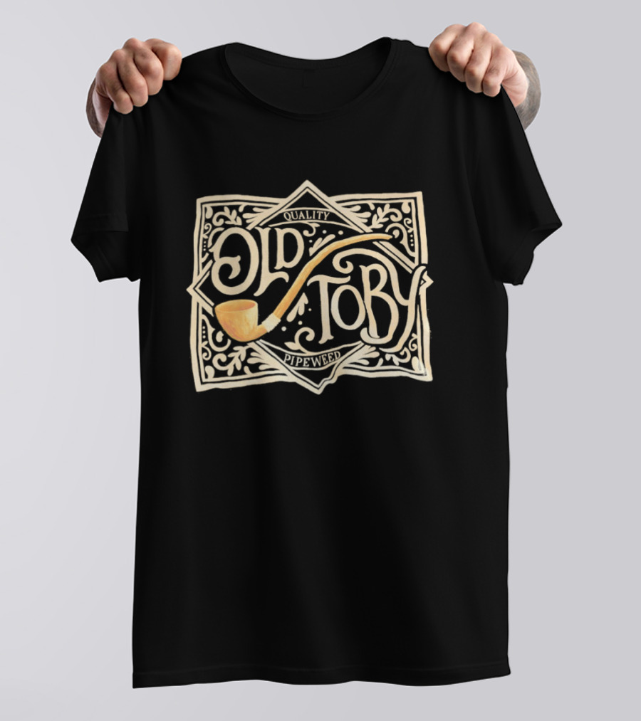 Old Toby Pipeweed Vintage Lord Of The Rings T-Shirt