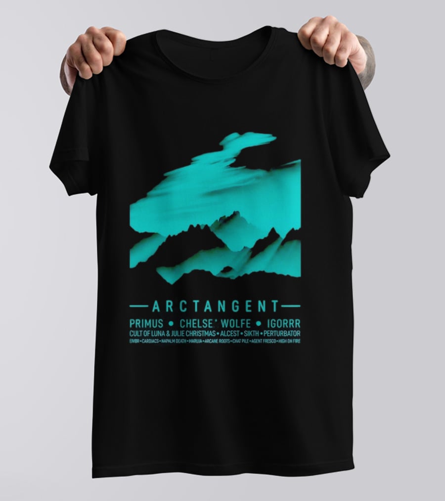 Arctangent Festival Mountains Lineup Primus Chelsea Wolfe Igorr Cult Of Luna Alcest Sikth T-Shirt