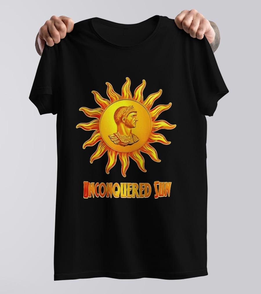 Aurelian Sol Invictus Unconquered Sun Roman Emperor T-Shirt