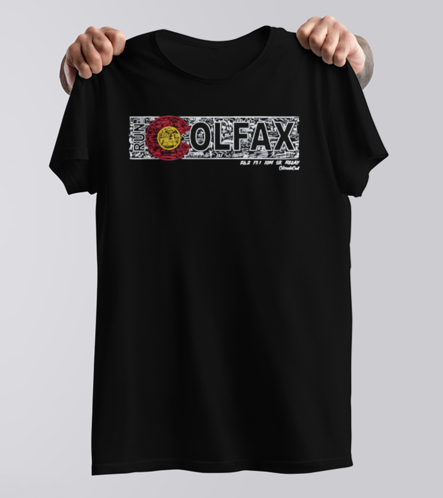 Denver Colfax Run Marathon 2026 Colorado Event T-Shirt