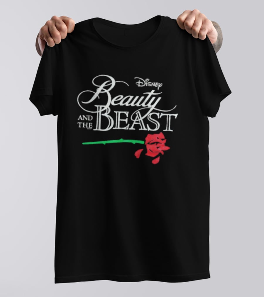 Disney Beauty And The Beast Rose T-Shirt