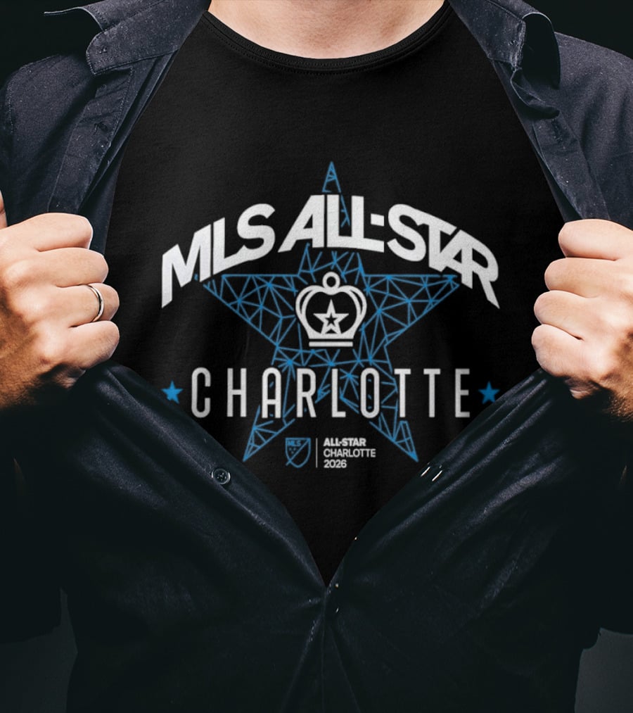 MLS All Star 2026 Charlotte Crown Star T-Shirt