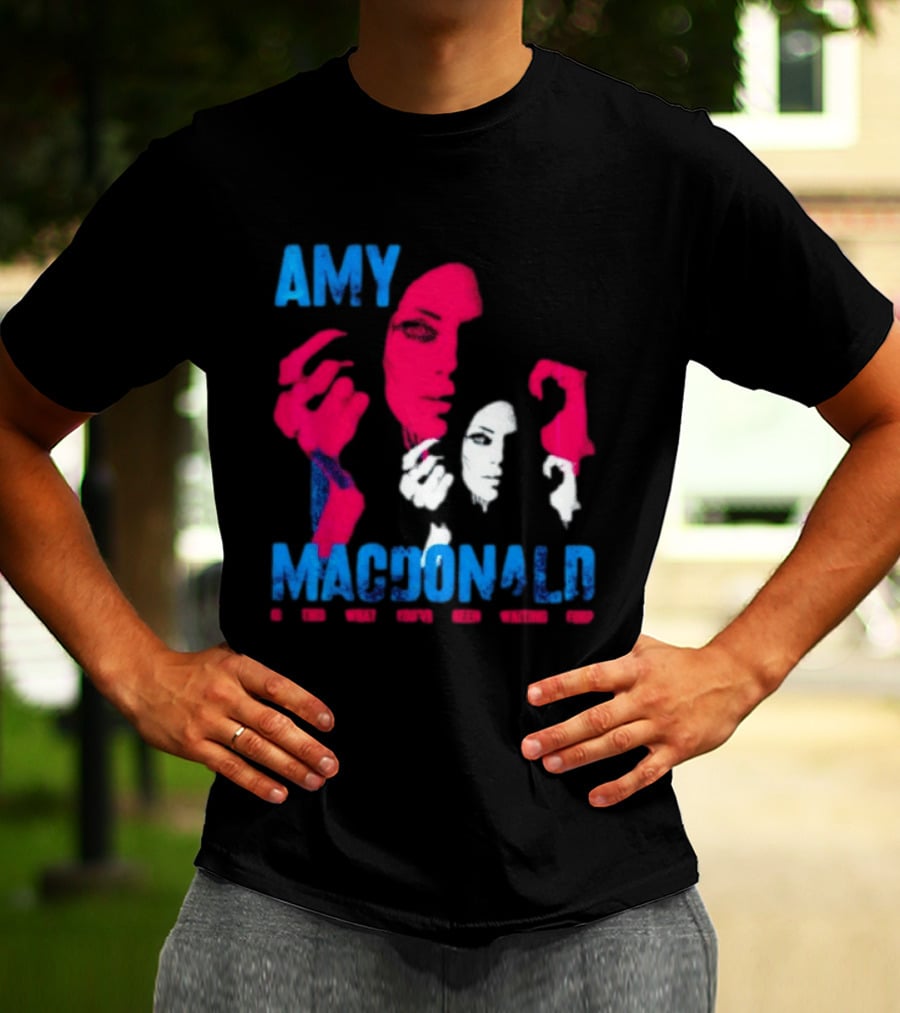 Amy Macdonald Is This What You've Been Waiting For Face T-Shirt