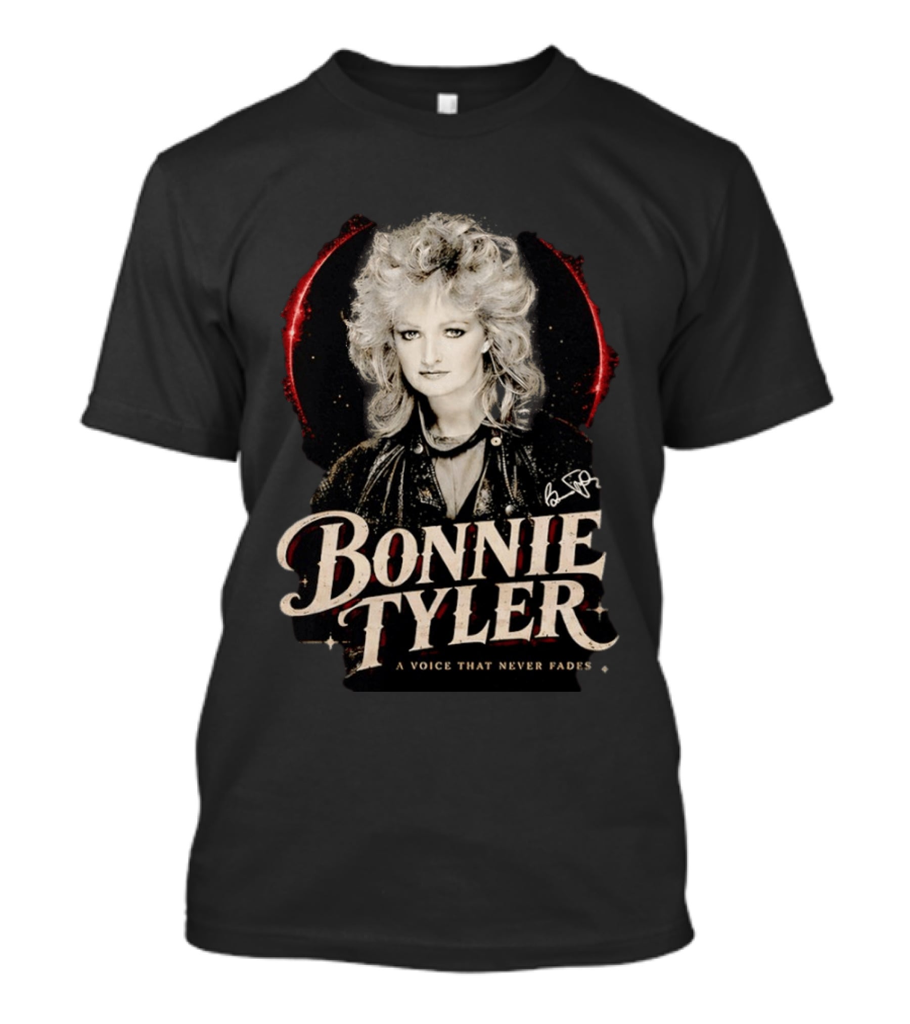 Bonnie Tyler A Voice That Never Fades Rockstar Legend T-Shirt
