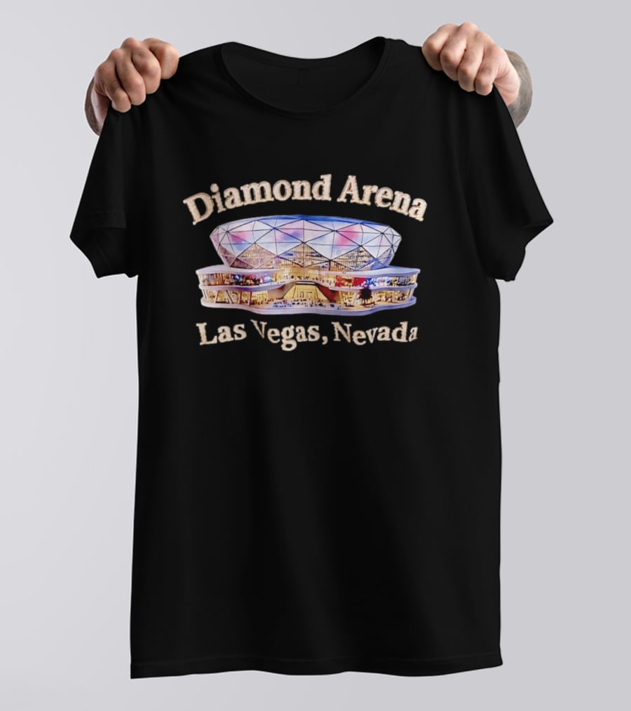 Diamond Arena Las Vegas Nevada Architecture Venue T-Shirt