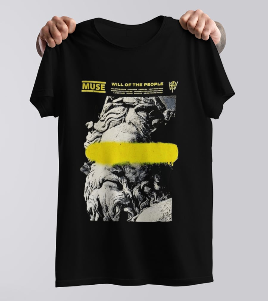 Muse Will Of The People Compliance Obedience Submission Defiance . T-Shirt
