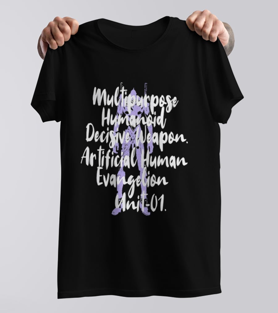 Evangelion Unit 01 Multipurpose Humanoid Decisive Weapon Artificial Human T-Shirt