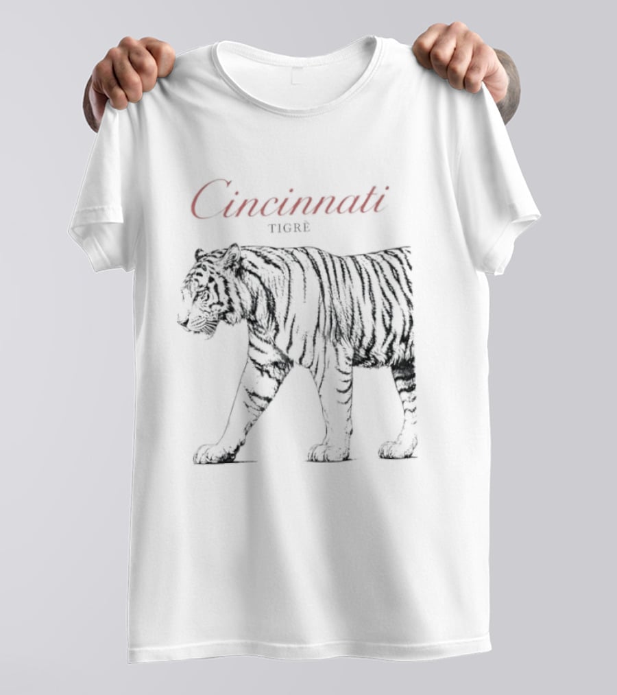 Cincinnati Tigre Cincinnati Bengals Football T-Shirt