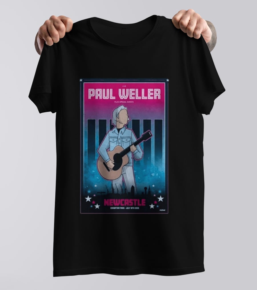 Paul Weller Live Newcastle Exhibition Park July 10 2026 Plus Special Guests T-Shirt
