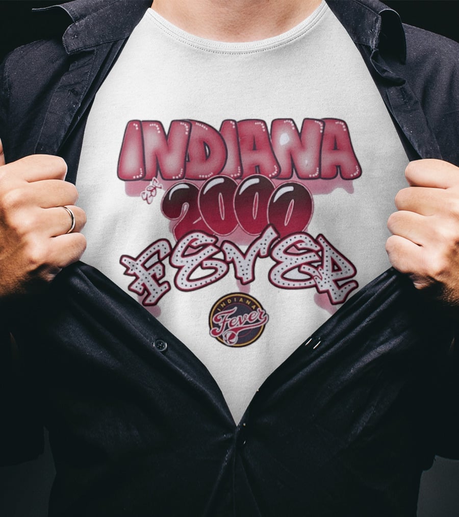 Indiana Fever 2000 WNBA Basketball Team T-Shirt