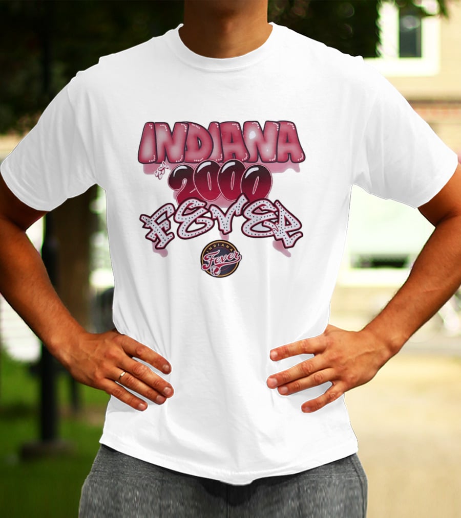 Indiana Fever 2000 WNBA Basketball Team T-Shirt