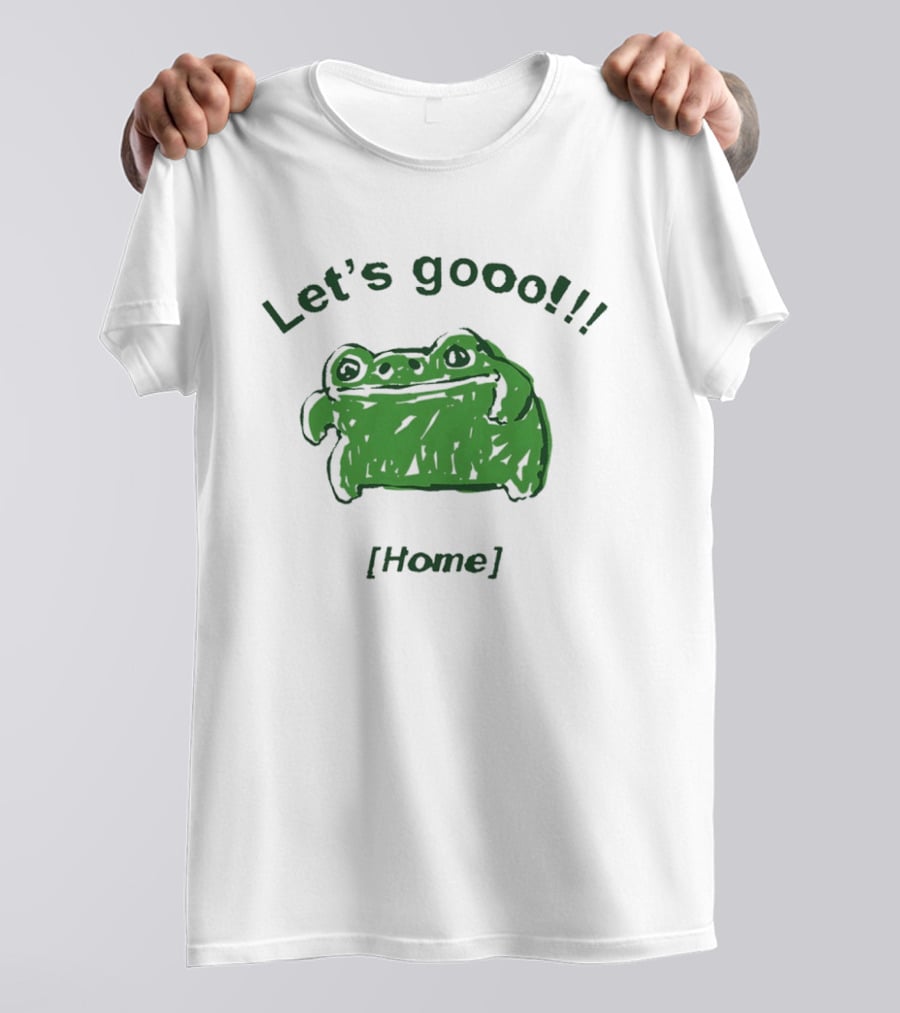 Let's Gooo Home Popcornpunk Frog T-Shirt