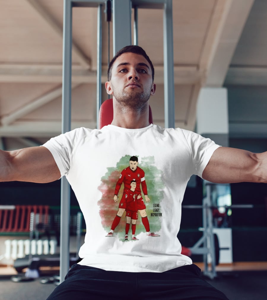 Portugal Cristiano Ronaldo 7 Legend Legacy T-Shirt