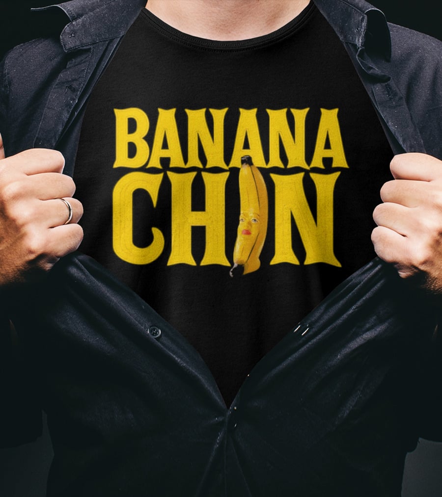 Banana Chin MMA Sandipantsmma Surreal Face T-Shirt