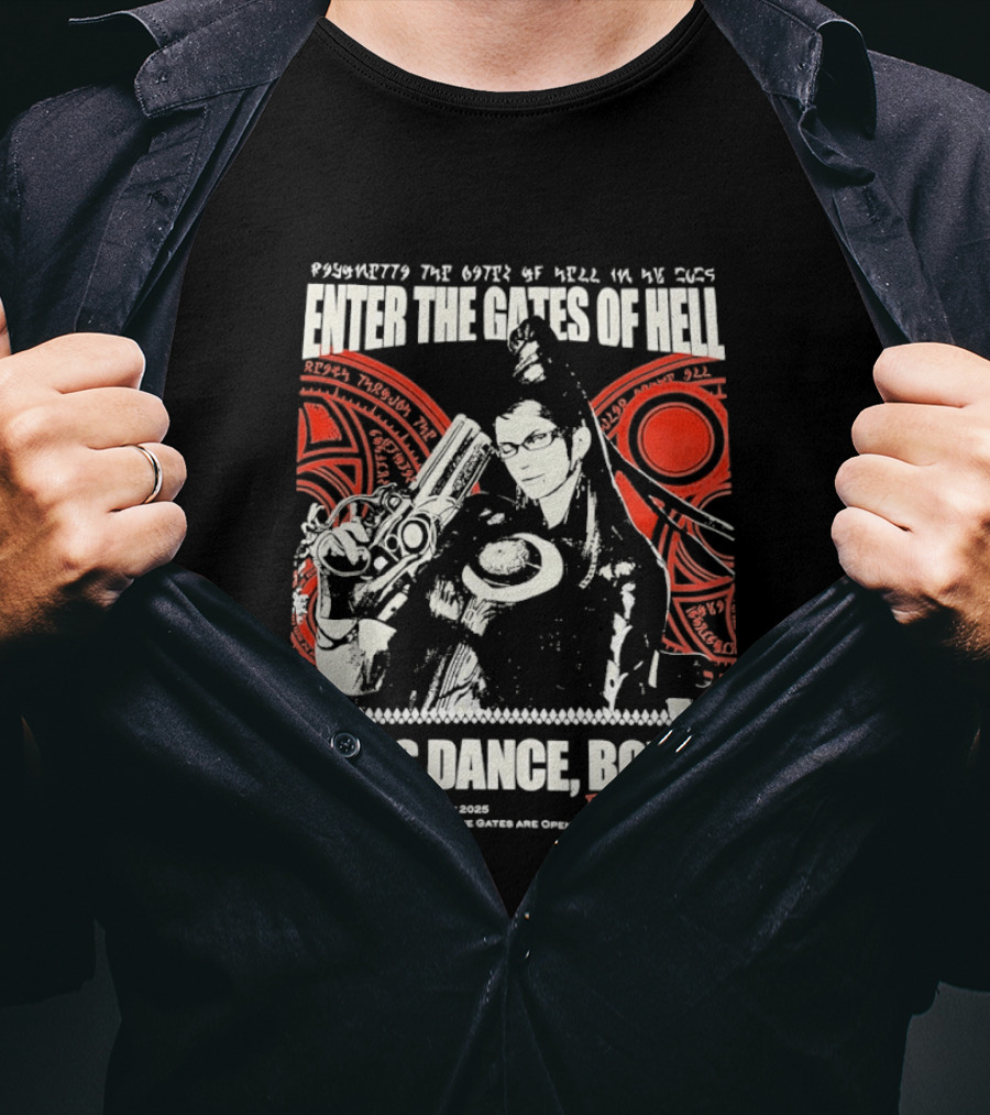 Bayonetta Enter The Gates Of Hell Let's Dance Boys 2025 Wan Chai T-Shirt
