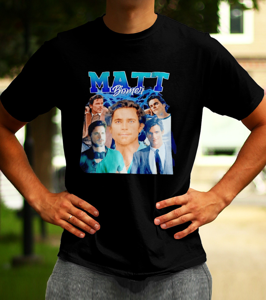 Matt Bomer Collage Actor Celebrity T-Shirt