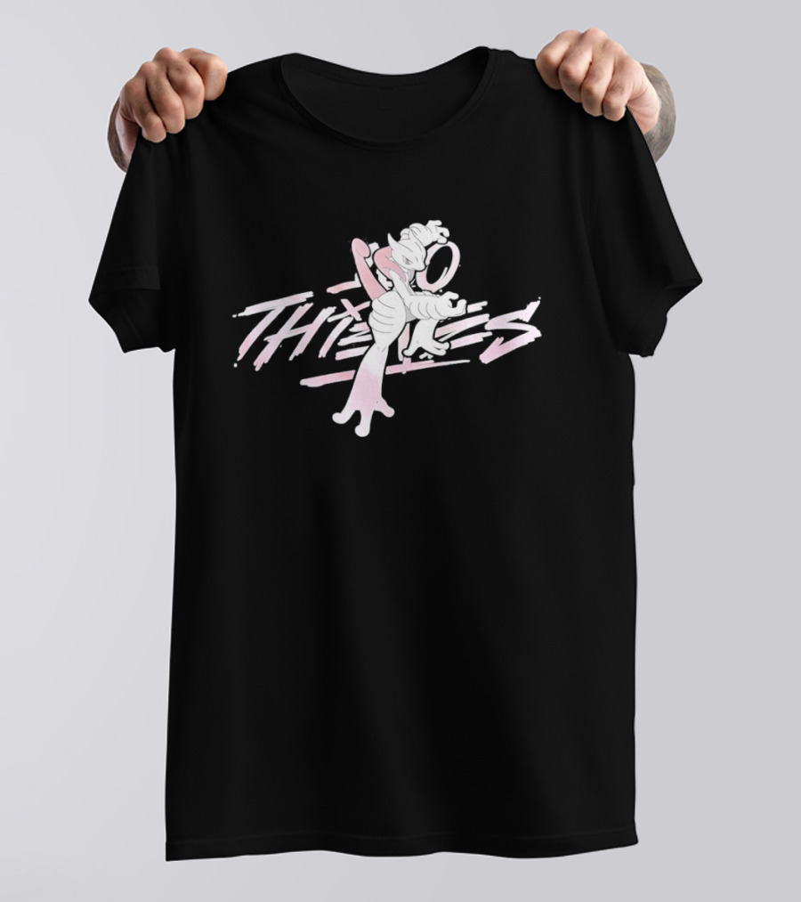 Mewtwo 100 Thieves Pokemon Collaboration Esports T-Shirt